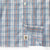 Duck Head Hayford Plaid Cotton Poplin Sport Shirt  - Lure Blue