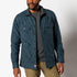 Duck Head Slater Moleskin Overshirt - Graphite Blue