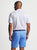 Peter Millar Crown Comfort Cotton Polo Range Stripe - Palmer Pink