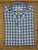 Stinson Long Sleeve Plaid 100% Cotton Wrinkle-Free Sport Shirt - Navy