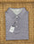 Stinson Short Sleeve Print Performance Knit Polo - Silver/Eggplant/Violet