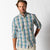 Duck Head Cotton Poplin Sport Shirt Cascade Plaid - Pear Green