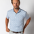 Duck Head Long Drive Performance Polo - Pastel Pink