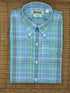 Stinson Long Sleeve Plaid 100% Cotton Wrinkle-Free Sport Shirt - Multi