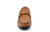 Martin Dingman Bermuda Hand Buffet Pebble Grain Leather Braided Bit  Loafers - Old Saddle