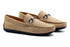 Martin Dingman Bermuda Nubuck Horse Bit Loafers - Biscuit