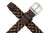 Martin Dingman Newport Woven Italian Rayon Elastic Belt - Spruce Multi