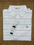 Stinson Short Sleeve Print Performance Knit Polo - White/Captain/Peach