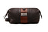 Martin Dingman Rudyard Saddle Leather Lodge Shave Case - Chocolate
