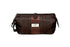 Martin Dingman Rudyard Saddle Leather Lodge Shave Case - Chocolate