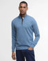 Barbour Cotton Half-Zip Jumper - Blue Stone