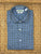 Stinson Long Sleeve Large Check 100% Cotton Wrinkle-Free Spread Collar Sport Shirt - Blue/Brown