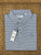 Stinson Short Sleeve Mini Stripe Performance Knit Polo - Khaki/Sky/White