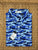 Stinson Short Sleeve Camo Print Performance Knit Polo - Cobalt