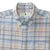 Duck Head Kinston Plaid Linen Cotton Oxford Sport Shirt - Sky Blue