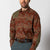 Duck Head Woodland Shooting Shirt - Saddle Brown Print