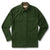 Duck Head Slater Moleskin Overshirt - Pine Green Print