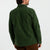 Duck Head Slater Moleskin Overshirt - Pine Green Print