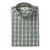 Duck Head  Wester Plaid Performance Poplin Sport Shirt -  Deep Lichen Olive