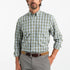 Duck Head  Wester Plaid Performance Poplin Sport Shirt -  Deep Lichen Olive