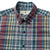 Duck Head Reid Plaid Cotton Slub Sport Shirt - Coronet Blue