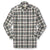 Duck Head Russin Plaid Cotton Flannel Sport Shirt  - Soft White