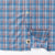 Duck Head Performance Poplin Sport Shirt Marcus Plaid - Lake Blue