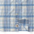 Duck Head Performance Poplin Sport Shirt Marina Plaid - Light Blue