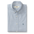 Duck Head Cotton Oxford Sport Shirt Collins Stripe - Teal Blue