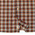 Duck Head Cotton Slub Sport Shirt Webber Plaid - Burnt Brick