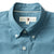 Duck Head Performance Poplin Sport Shirt Reilly Gingham - Teal Blue