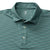 Duck Head Long Drive Stripe Performance Polo - Flint Blue