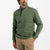 Duck Head Bearing Pique Performance 1/4 Zip Pullover - Pine Green