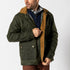 Duck Head Waxed Duck Canvas Jacket - Deep Olive