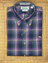 Stinson Long Sleeve Plaid 100% Cotton Wrinkle-Free Sport Shirt - Multi