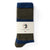 Duck Head Striped Ribbed Sock - Olive