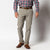 Duck Head Classic Fit Gold School Chino Pants - Placid Grey
