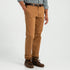 Duck Head Classic Fit Brushed Back Gold School Chino - Dark Amber