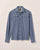 Johnnie-O Carl Stretch Knit Flannel Lodge Shirt - Laguna Blue