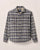 Johnnie-O Hassler Cashmere Blend Sherpa-Lined Shacket - Light Gray