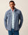 Johnnie-O Carl Stretch Knit Flannel Lodge Shirt - Laguna Blue