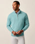 Johnnie-O Desmond Plaited Cotton Blend 1/4 Zip Sweater - Mahalo