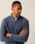 Johnnie-O Dion Sherpa 1/4 Zip Pullover - Navy