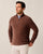 Johnnie-O Dion Sherpa 1/4 Zip Pullover - Mushroom