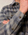 Johnnie-O Hassler Cashmere Blend Sherpa-Lined Shacket - Light Gray