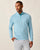 Johnnie-O Jamie Jacquard Stretch 1/4-Zip Pullover - Haze White