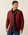 Johnnie-O Juno Quilted Snap Jacket - Dark Maroon