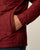 Johnnie-O Juno Quilted Snap Jacket - Dark Maroon