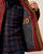 Johnnie-O Juno Quilted Snap Jacket - Dark Maroon