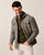 Johnnie-O McDowell Wool Quilt-Lined Shacket - Charcoal